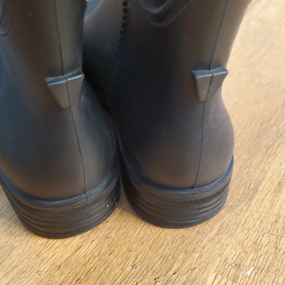 Capelli of New York Call It‎ Spring Black Winter Rubber Rain Boots Size 6